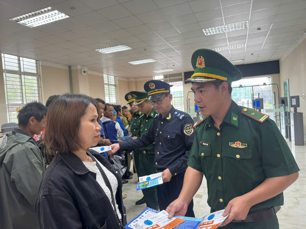 Đồn biên phòng cửa khẩu Xí Mần (Tuyên Quang). Đẩy mạnh tuyên truyền phòng, chống mua, bán người